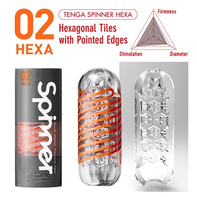 TENGA-SPINNER Hexa-SPN-002